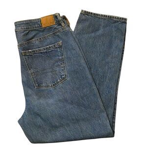 American Eagle Mom Straight Jeans Size 12 R Comfy Wardrobe Staple Jan/21